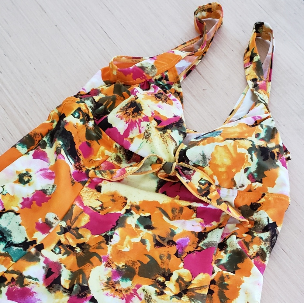 Island Petals  Bathing suit